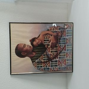Black Art, African man and baby